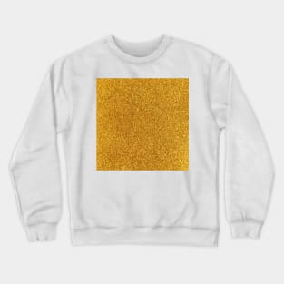 Gold Glitter Crewneck Sweatshirt